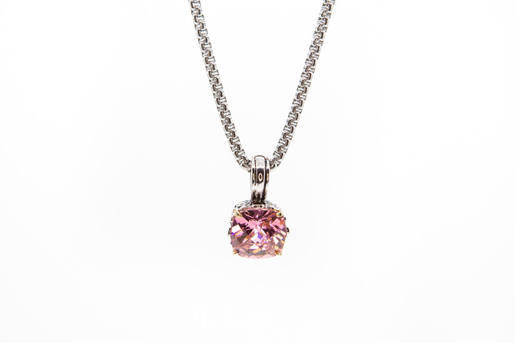 Pink Stone Necklace