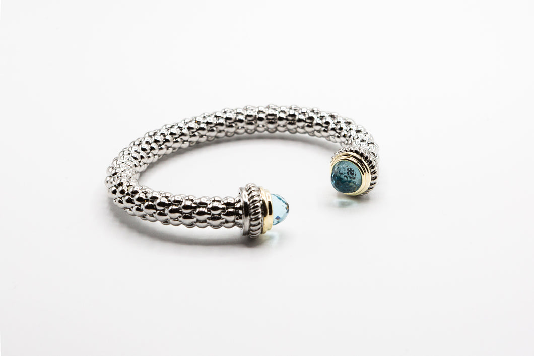 High End Designer Bracelet (Aqua Marine)