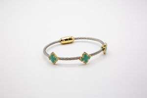 Two Tone High End Designer Bracelet