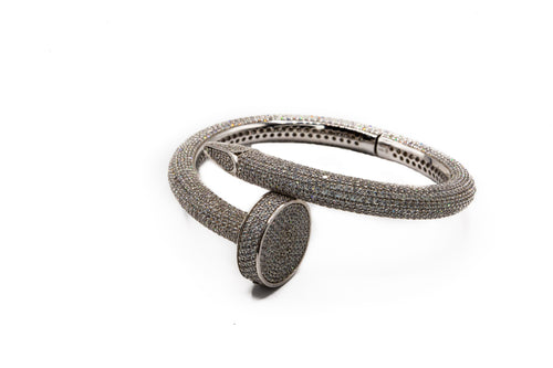 Pave Nail Bracelet (Large)