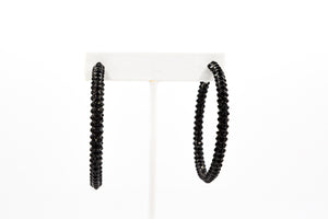 Swarvoski Crystal Black Stones Earring